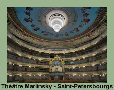Théâtre Mariinsky à Saint-Petersbourg